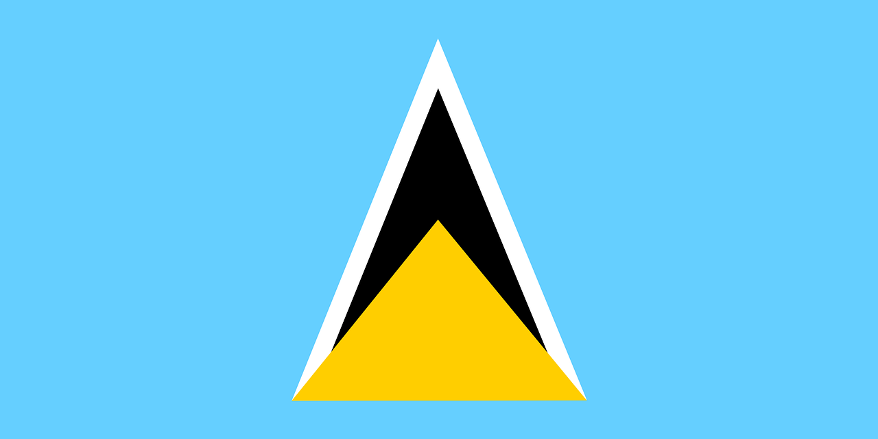 St Lucia Flag